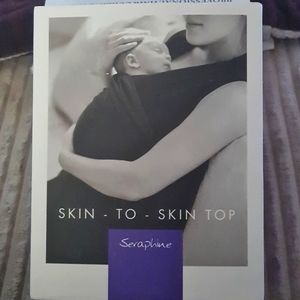 Seraphine  SKIN TO SKIN Top. Gray. Strech- Med/Large.